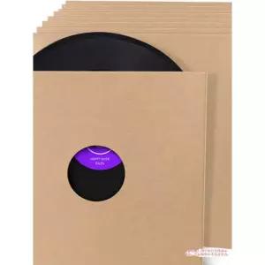 LP판 보호커버 20장 속주머니 내지 유공 엘피 레코드판 크라프트 겉지