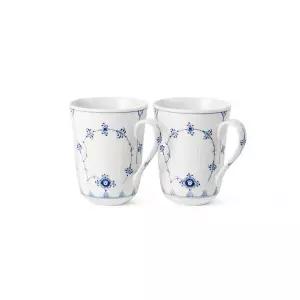[로얄코펜하겐] 블루 플레인 머그 360ml 2개입_1101039