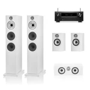 [데논] AVR-X2800H + B&W 603 S3 5채널(607 S3/HTM6 S3) 홈시어터 AV앰프 스피커