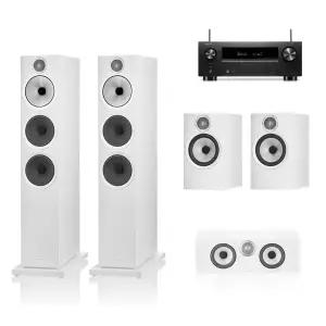 [데논] AVR-X2800H + B&W 603 S3 5채널(606 S3/HTM6 S3) 홈시어터 AV앰프 스피커