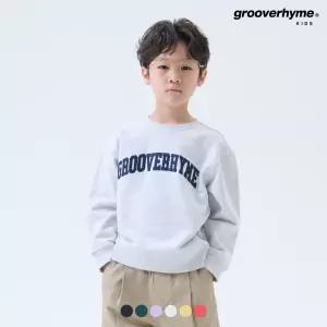 [그루브라임키즈]유니) C100 3단쭈리 NEW 로케이션 아플리케 맨투맨 (LIARCTM712P)