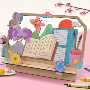 전통 책가도 독서대