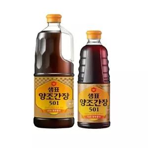 샘표 양조간장501 1.7L+500ml  x 6개