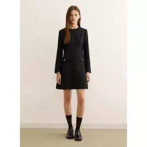 [NS홈쇼핑][시스티나]포켓 장식 A라인 원피스 AWWOPP31010[35428180]