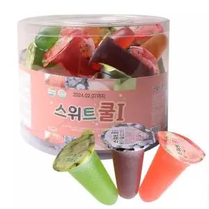 건영) 얼려먹는 스위트쿨 젤리 27g 50입 1통 과일향 혼합음료 여름간식