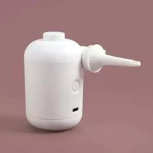 연결 USB 전동 에어펌프 화이트 바람주입 수동 배출 물놀이