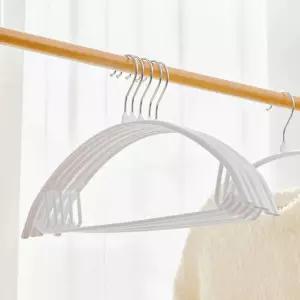 [살림의기술] 360도 회전형 튼튼한 어깨뿔방지 논슬립 니트 셔츠 옷걸이 30P