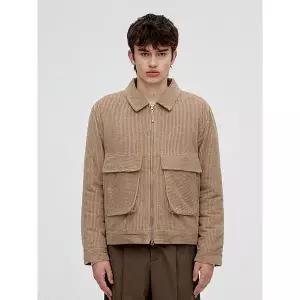 [비바스튜디오]피그먼트 코듀로이 패딩 자켓 BROWN_P404172121