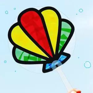 조개 부채 썬캐쳐 만들기 자작 공예 WFJPDIV