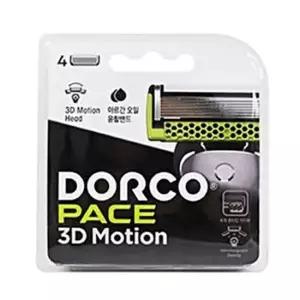 도루코 페이스 3D MOTION 면도날 4개입 도루코면도날 3D모션면도날 MOTION면도날 면도날