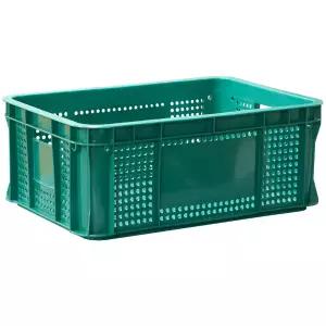 운반상자 6호 재생 녹색 농산물 바구니 이삿짐 박스 과일 콘티 이사 플라스틱 다용도 보관