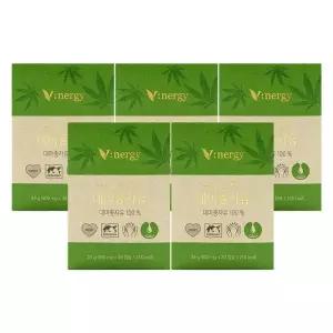 비너지 대마종자유 800mg x 30캡슐 x 5박스