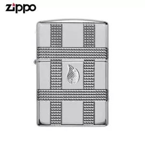 ZIPPO 라이터 아머 Armor 49079 Geometric Design 지포라이터 오일+심지+부싯돌 3종세트 포함
