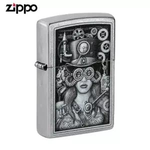 ZIPPO 라이터 프린팅 48387 Steampunk Design 오일+심지+부싯돌 3종세트 포함