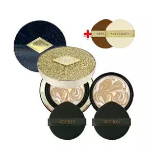 에이지20s 팩트 최신상 럭스 골드 앰플 에센스 본품+리필+퍼프1매