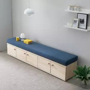 나무뜰 코젯 2000 수납형 원목 수납 벤치 소파 GM350C (착불)