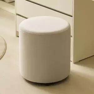 보루네오 마르체 모어 아쿠아텍스 원형 화장대 스툴 BSR501C (착불)