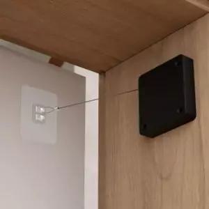 무타공와이어도어클로저3p현관사무실도어체크 문열림방지 자동문닫힘 현관문도어클로저