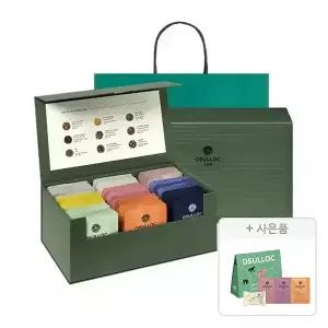 오설록 티 에디션 스페셜 선물세트 54입(9종, 6입), 1개+증정(트라이얼 4입 키트, 1개)