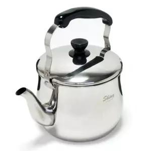 (5L) 퀸센스 주전자 인덕션 스텐 주전자 티포트 들통형/물끓이는/티폿/라면/겸용/뚜껑/커피물/스테인/들통