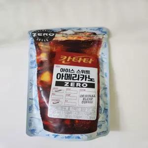 롯데칠성음료 칸타타 아이스 스위트 아메리카노 제로 190ml 20개