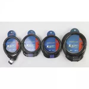 자물쇠 와이어 자전거락 다이얼 보안키 (WFK0PFK)