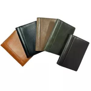 천연 소가죽 카드지갑 M5 수첩 가죽 링바인더 카드 클립