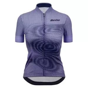 SANTINI DELTA VORTEX S/S JERSEY FOR LADY (3S940L75RDELTAVRTX-LL) (여성 델타 보텍스 숏슬리브 저지)