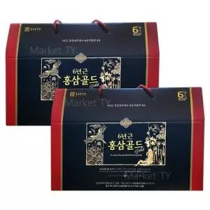 종근당건강 6년근 홍삼골드 70ml x 30포 2세트
