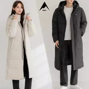 [롯데백화점]네파 25F/W 신상 이준호 안유진 공용 에센셜 헤비 롱다운 7LF2086