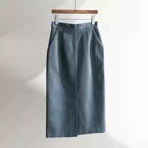 (안나앤플러스) A. 프레첼 코듀로이 스커트[스커트CQE76] 빅사이즈