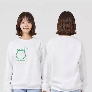 [알티피아]내꺼 동물 개구리 맨투맨 후드티 가족티 커플티 남녀공용