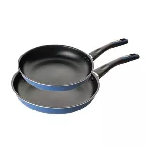 도루코 마이셰프 퓨어 라이트 애쉬블루 인덕션 IH 프라이팬 2종 세트 후라이팬 20cm + 28cm