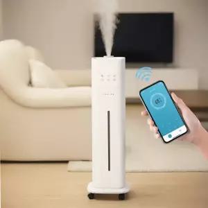 쿠잉 타워형 복합식가습기 HDT-S10W 가열식 신생아 미니 대용량 초음파