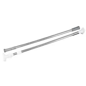 70 120cm 일자형 원형 샤워커튼봉 샤워부스봉 목욕커튼봉 샤워커튼투명봉 샤워봉