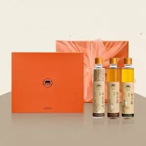 경성참기름집 국산 참기름 들기름 참깨 3종 전통꾸러미 선물세트 명절 답례품