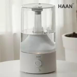 초저소음 간편 분리세척 초미세 에어미스트 LED 무드등 상부급수 다이얼식 초음파 가습기