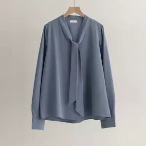 [엘리시아] 30% 할인 2월 특가 레크 브이 셔링 드롭 타이 BL