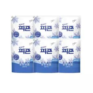 피죤 섬유유연제 리필 블루비앙카 2.3L 6개