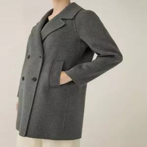 [리스트][LIST] 울 더블 핸드메이드 하프 코트_TWHCTP82020