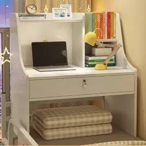 공간활용 거치식 침대테이블A 화이트 침대테이블A 거치식 공간활용