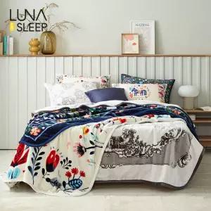 [루나 앤 슬립] 양면 밍크 극세사 담요 3장세트(특대형)