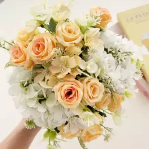 조화 꽃다발 장미 납골당 성묘꽃 인테리어 장식 셀프 촬영소품