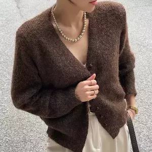 [난닝구] 운쇼드 니트가디건