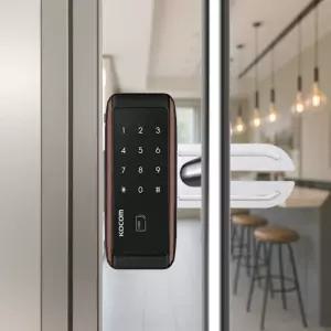 코콤 유리문도어락 강화유리 강화도어 상가문 단문형 양문형 사무실 번호키 KDL-S50