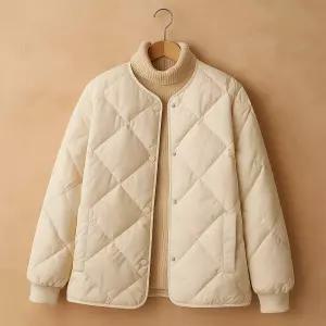 여성 경량패딩 퀼팅점퍼 겨울 방한 데일리 누빔패딩 따뜻한 외투 깔깔이 3color M~XL