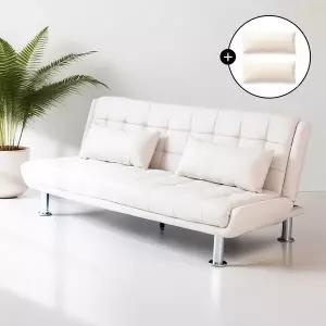 [일루일루]온기 소파베드 3인용 침대겸용 접이식 3단조절 폴딩형 생활방수