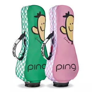 삼양정품 핑 스마일 체크 여성 항공 커버