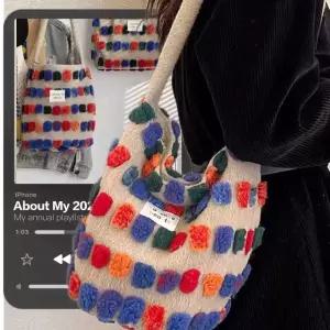 털 뽀글이 가방 숄더백 기모 퍼 겨울