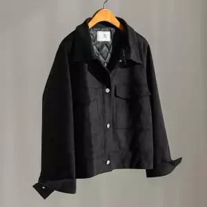 (안나앤플러스) A. 하퍼 4온스 스웨이드 자켓[자켓D0919I01] 빅사이즈